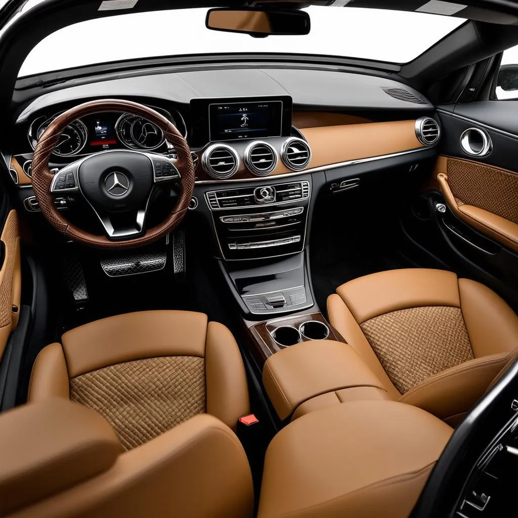 Mercedes Car Interior