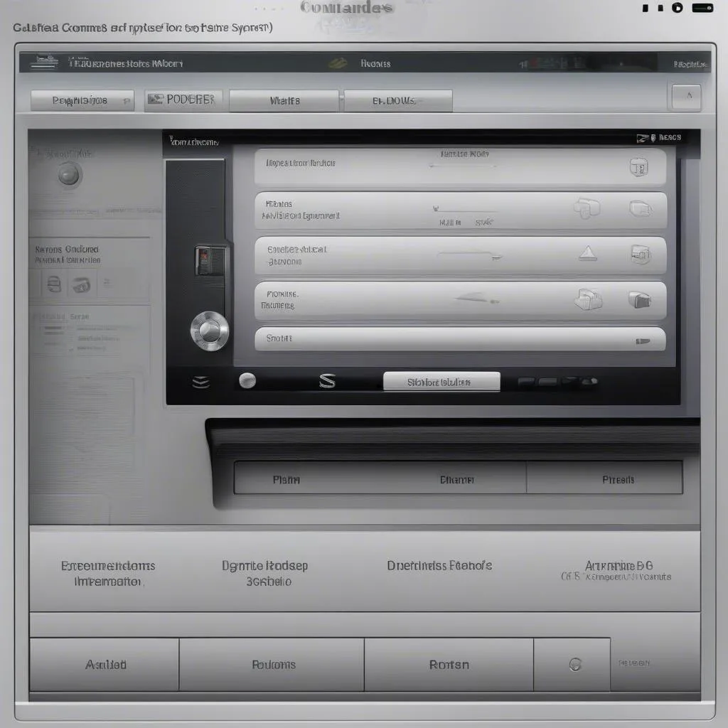 mercedes comand system menu