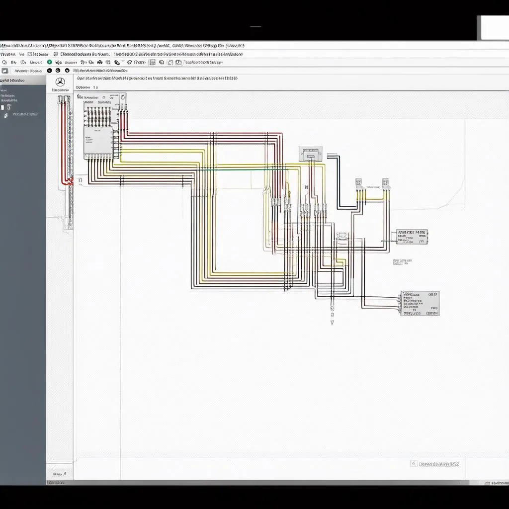 Mercedes wiring diagram