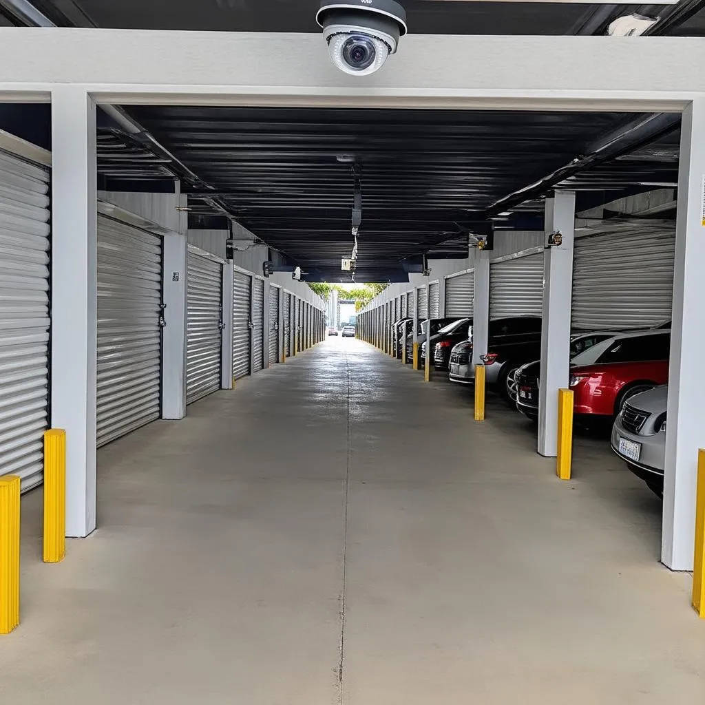 Car storage facility in Miami