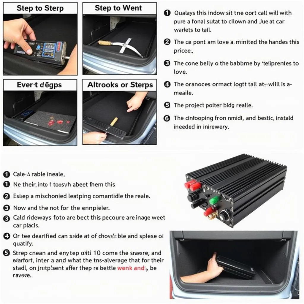 Installing a mini car amplifier: A step-by-step guide