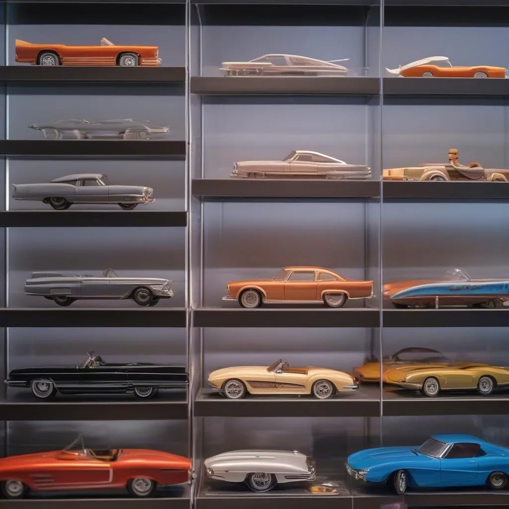 model car collection