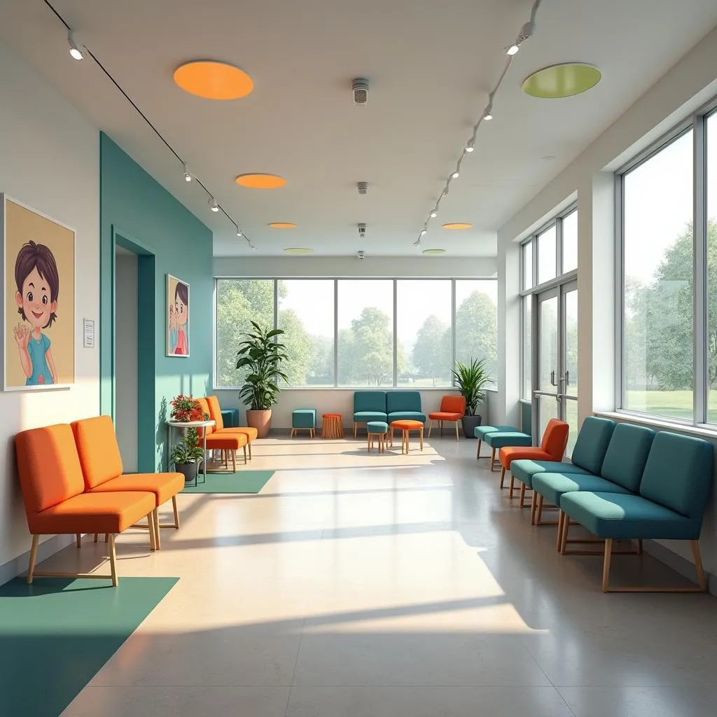 Modern Urgent Care Waiting Area