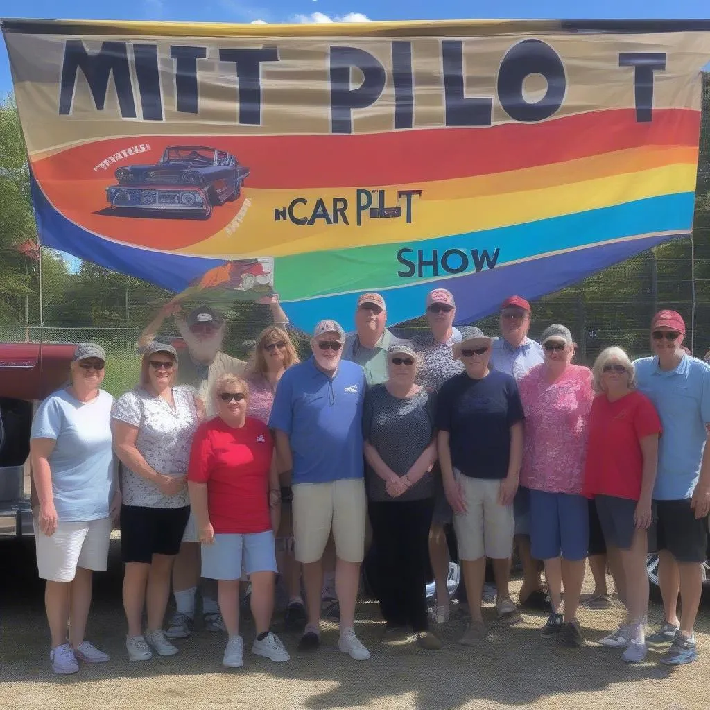 MT Pilot NC Car Show Banner