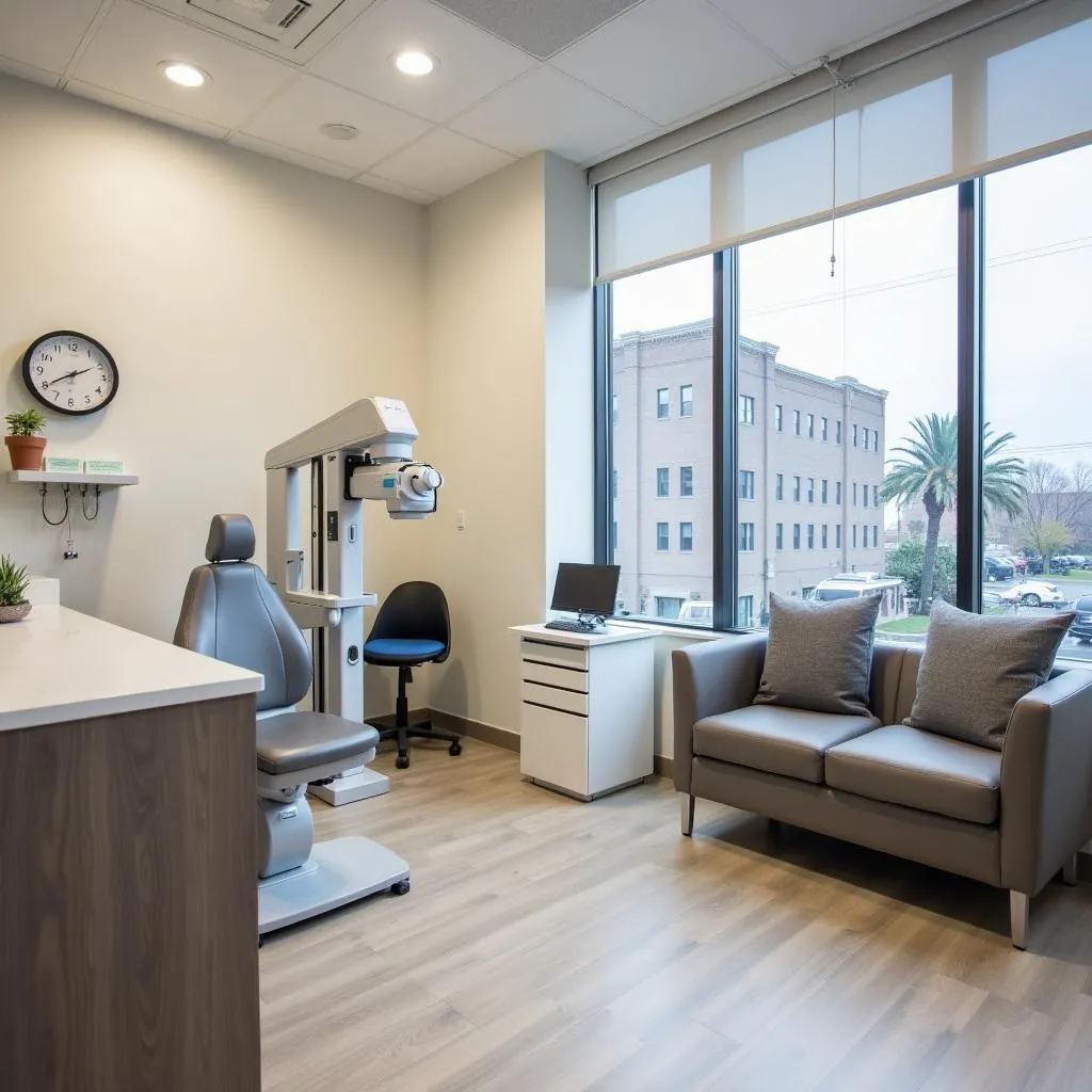 Modern eye care clinic in Arlington