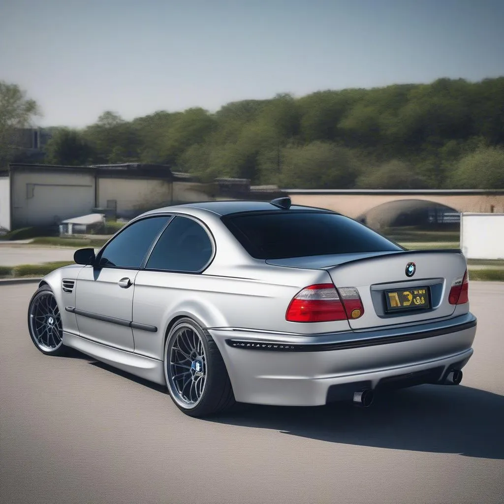 OEM BMW E46 M3 Back Bumper