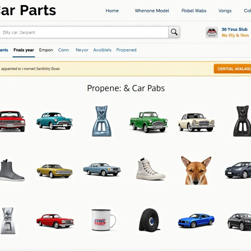 Online car parts marketplace