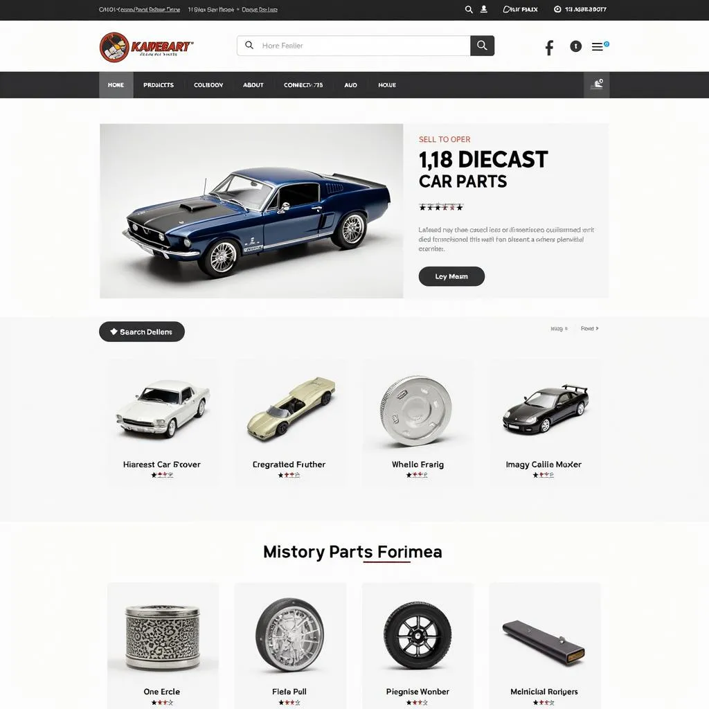 Shopping for 1/18 Diecast Car Parts Online