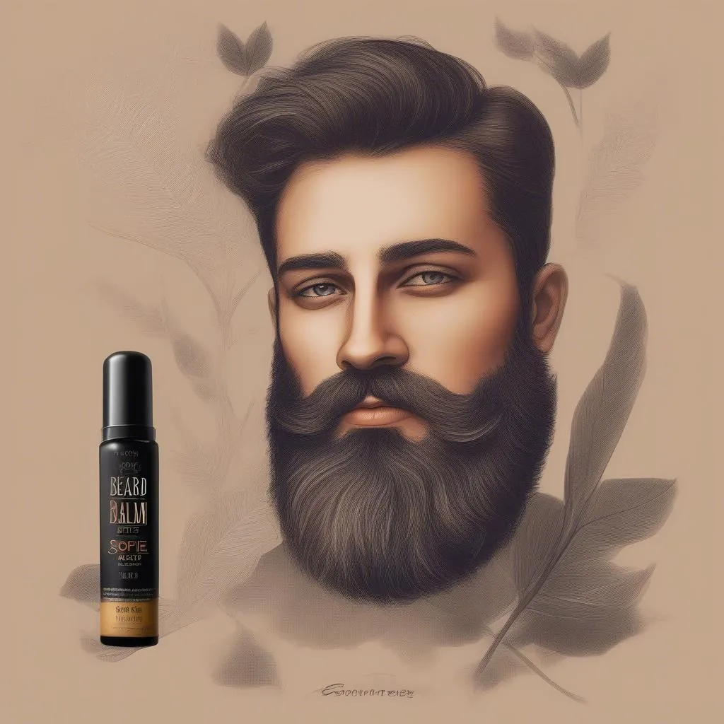 Organic Beard Balm for Softness and Style