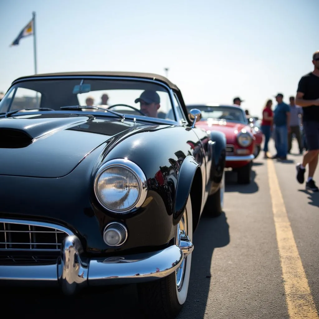 Classic Cars on Display at the Outer Banks Car Show