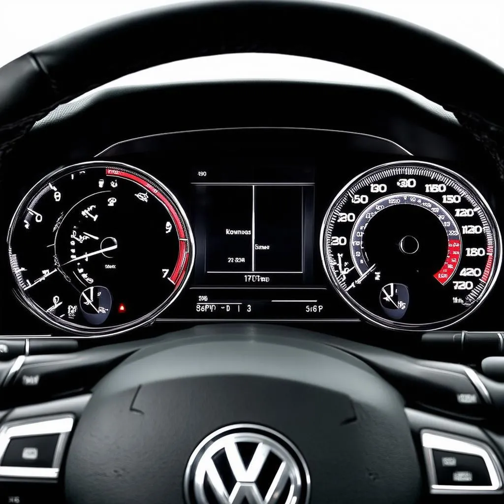 Passat B6 Needle Sweep:  A Dashboard Symphony Gone Awry