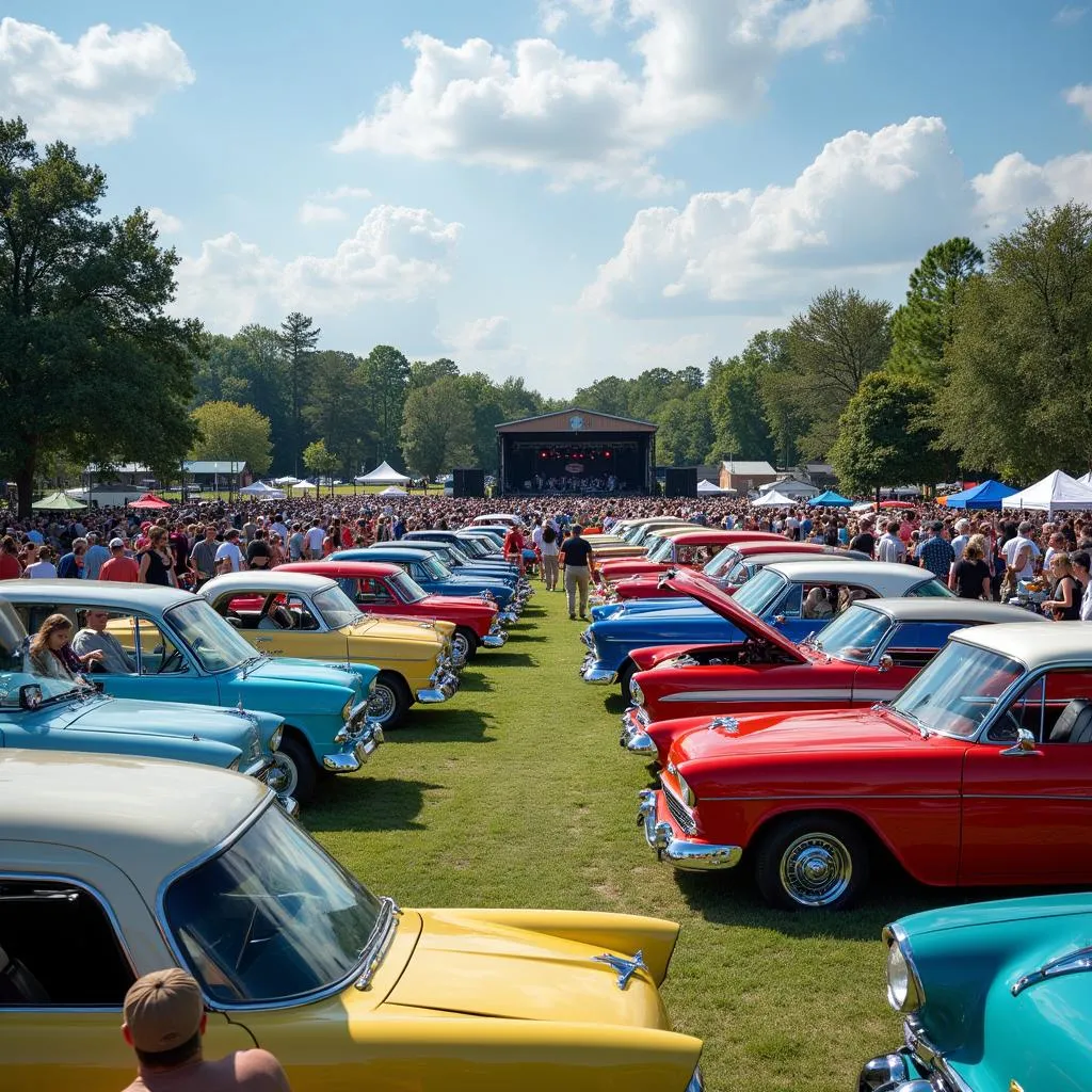 Classic Cars at Perry, GA Car Show