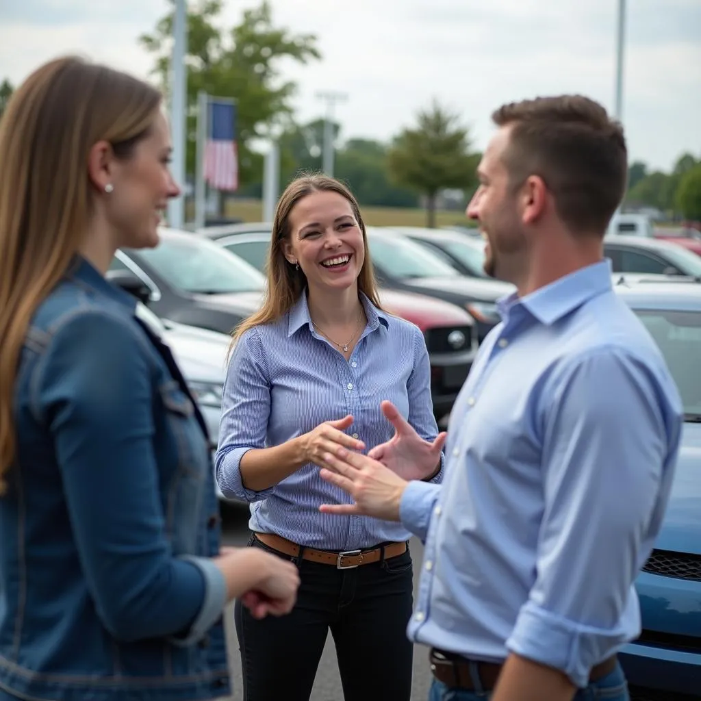 Petersburg Car Lot Salesperson