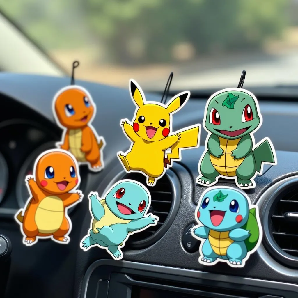 Pokemon Car Freshener Variety