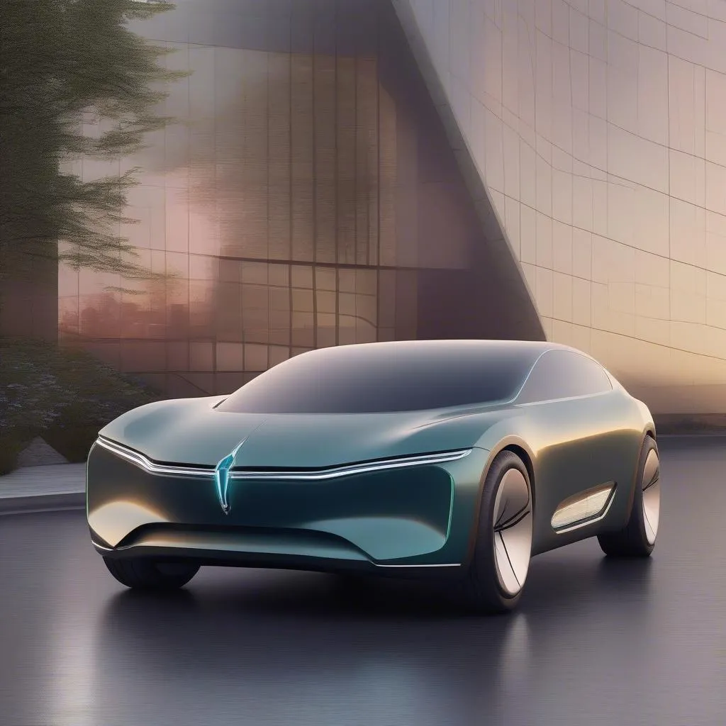 Conceptual Electric Pontiac Car Design