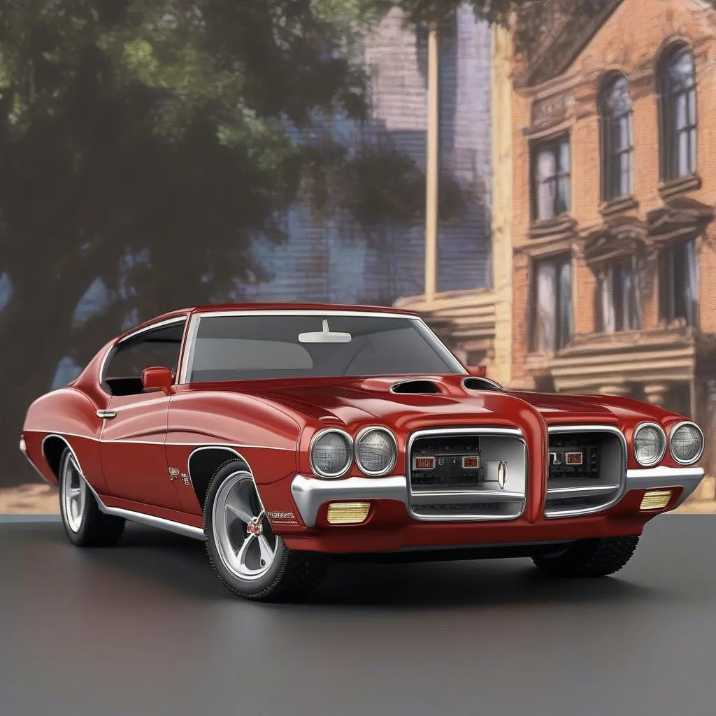 1970 Pontiac GTO Model Car Kit