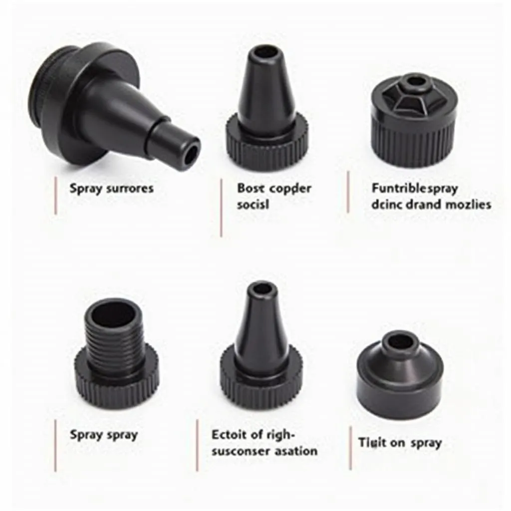 Pressure Washer Nozzle Variety