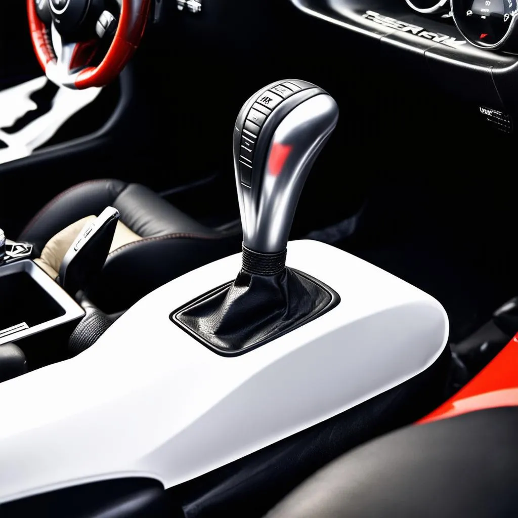 Race Car Shifter Interior