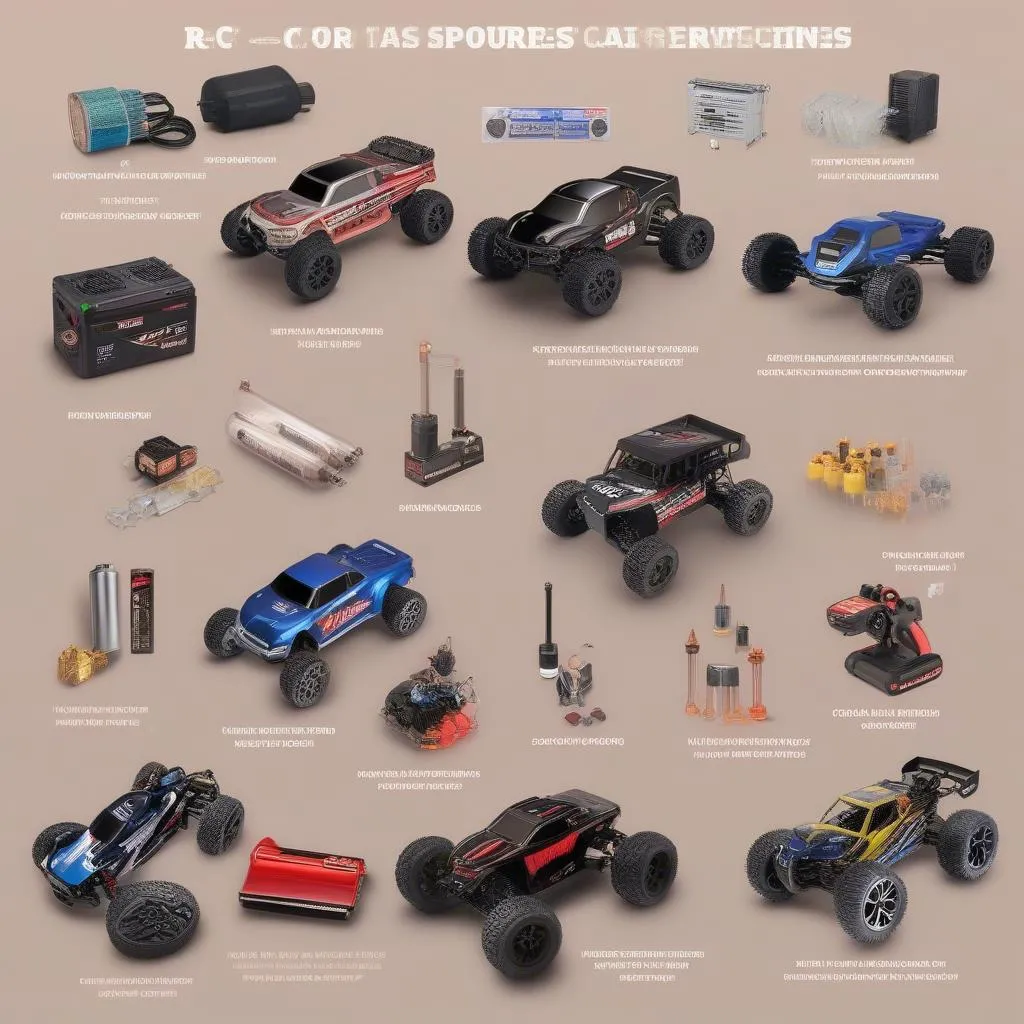 Different RC car power system types