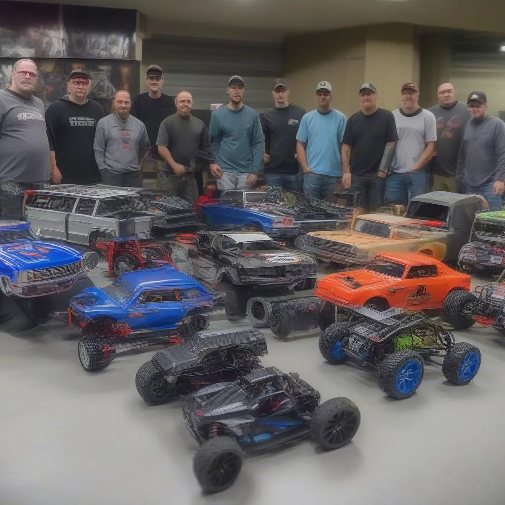 Thriving RC car community