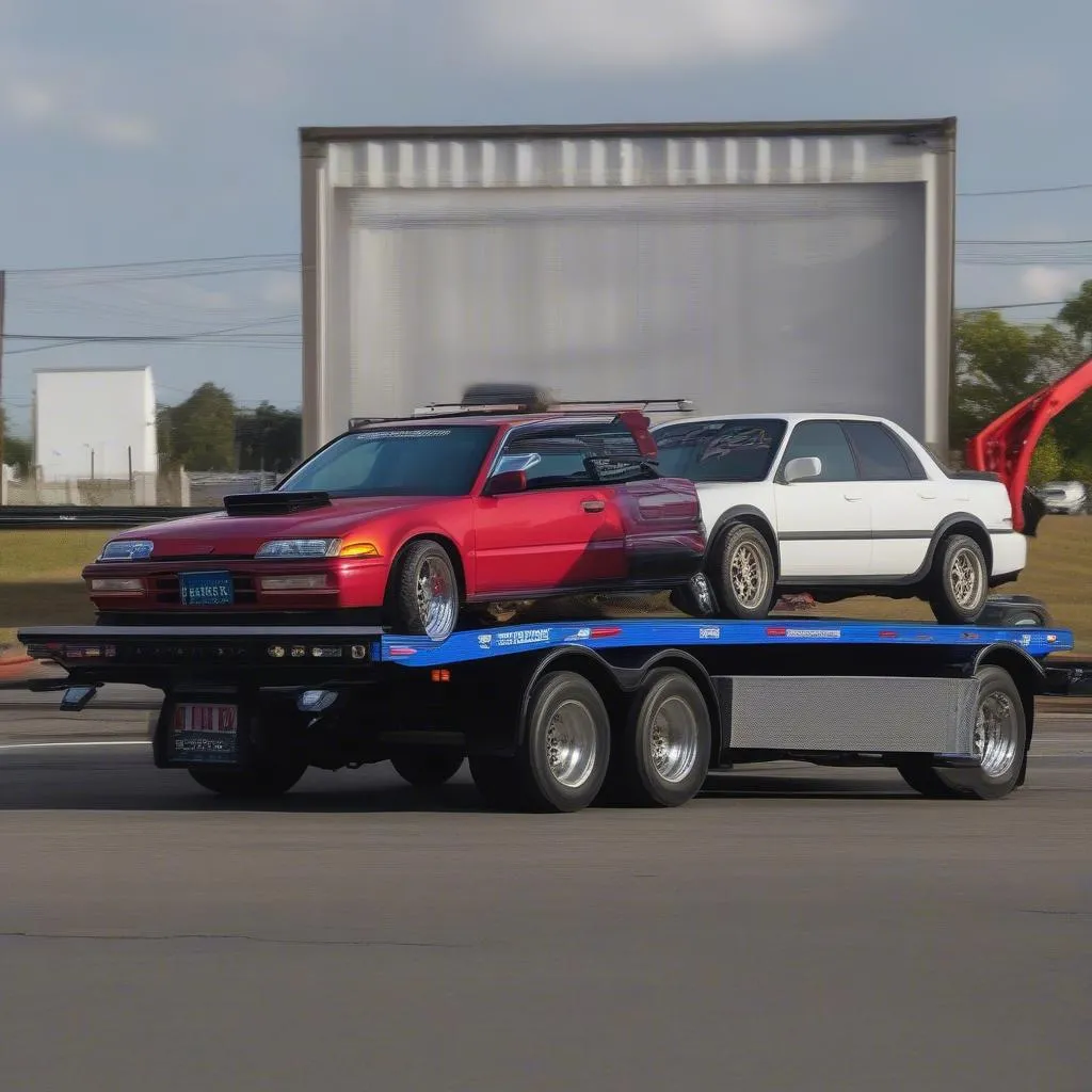 Rice car hauler