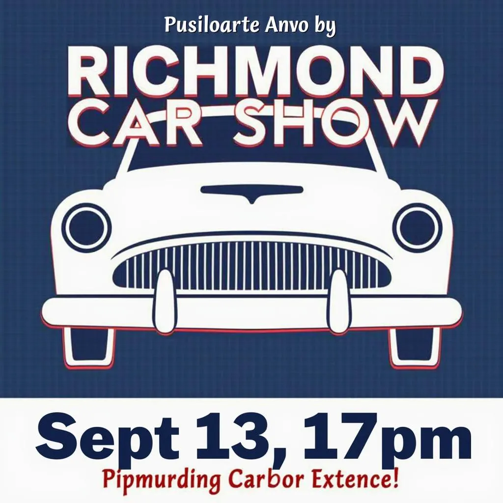 Richmond Car Show Date and Time