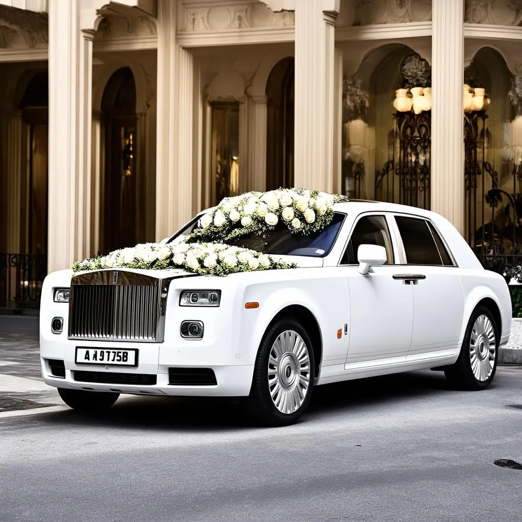 Rolls Royce Phantom Wedding Car