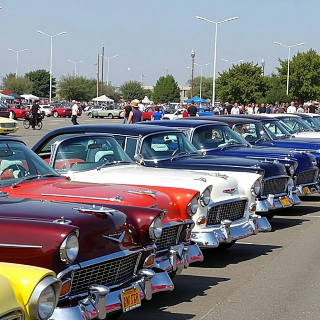 Classic Cars at Roseville Car Show