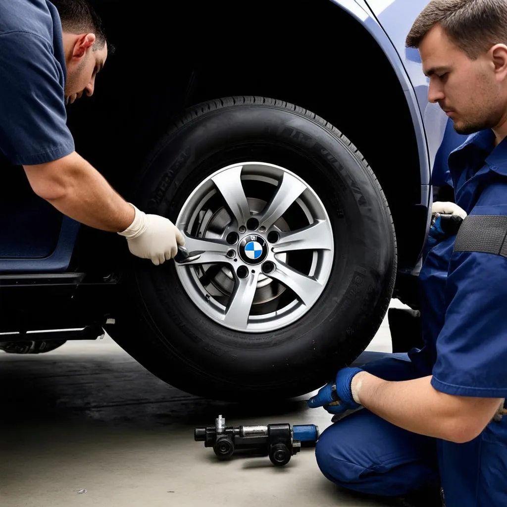 bmw-x5-run-flat-tire-repair