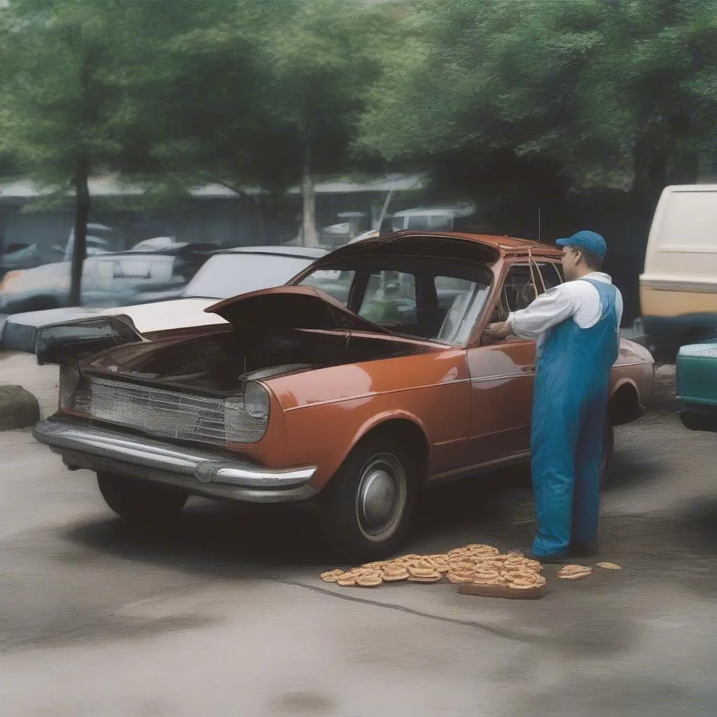 Sandwich Car Inspection