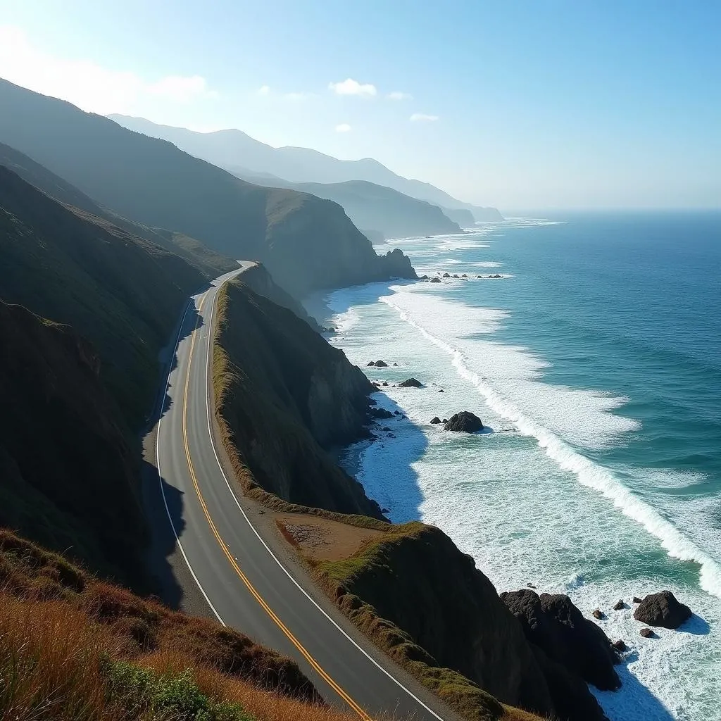 Scenic Drive on Highway 1 