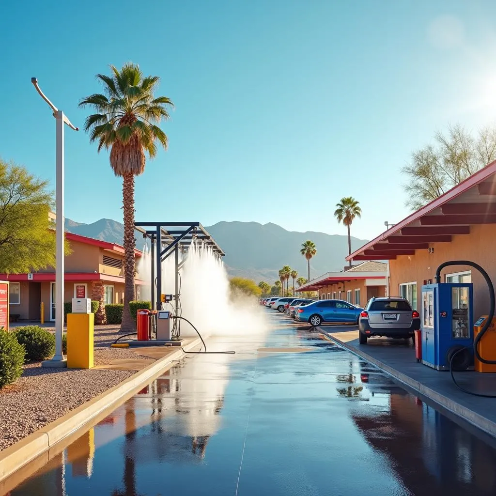 Self Service Car Wash Bay in Phoenix