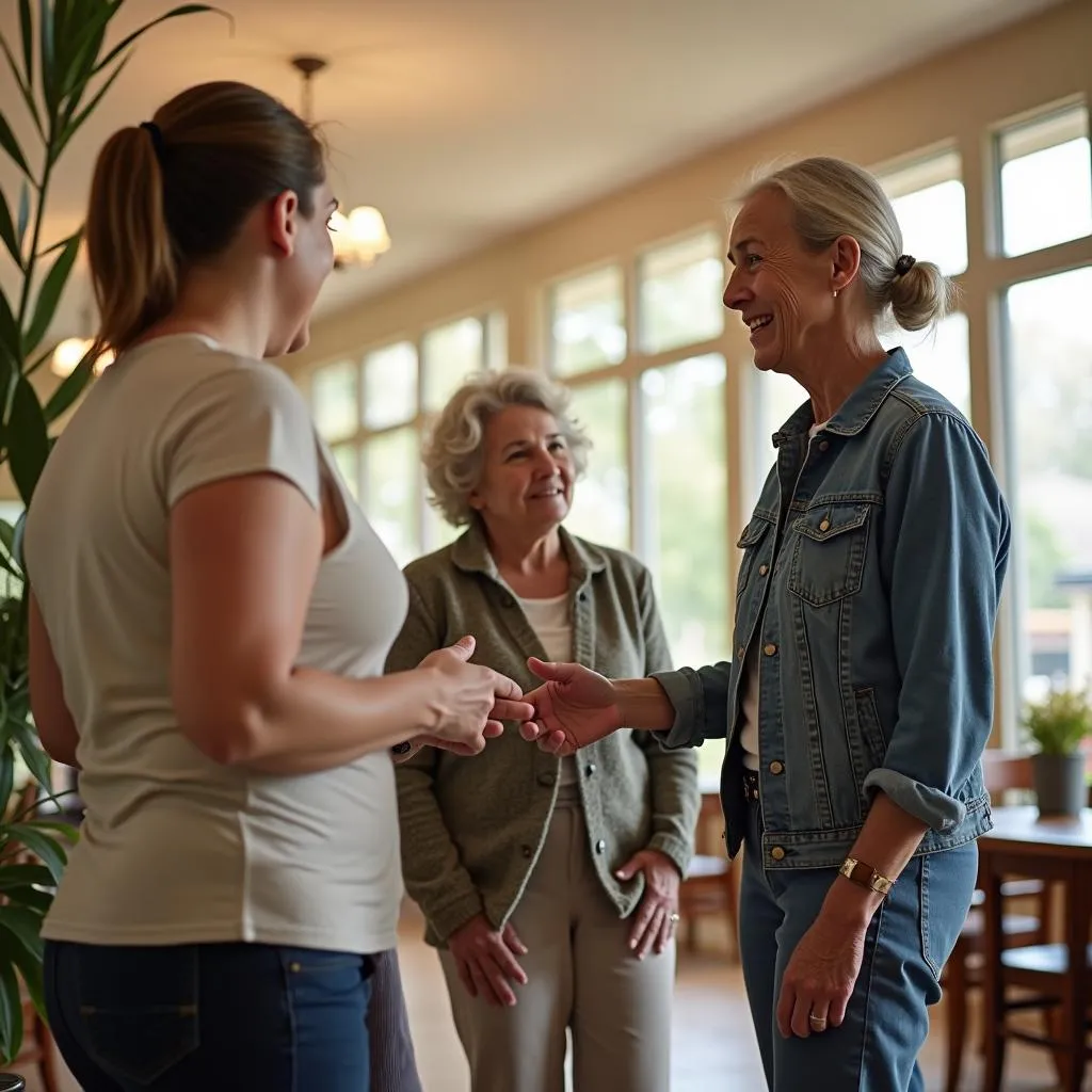 Senior Care Facility Tour