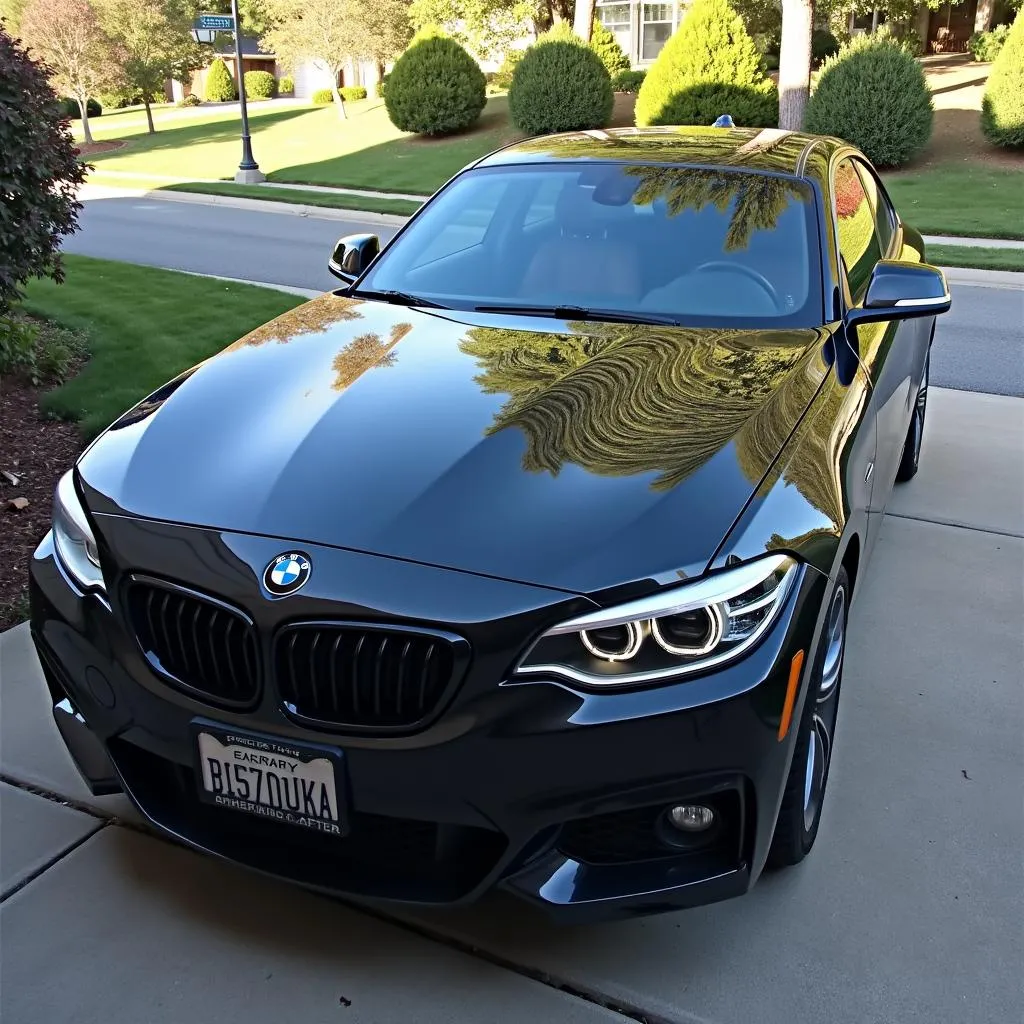 Clean car after using rinseless car wash