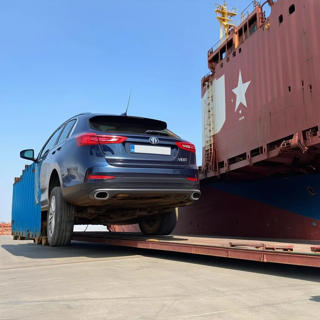 Shipping a car to Morocco