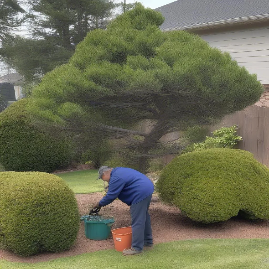 Pruning a Silver Bay