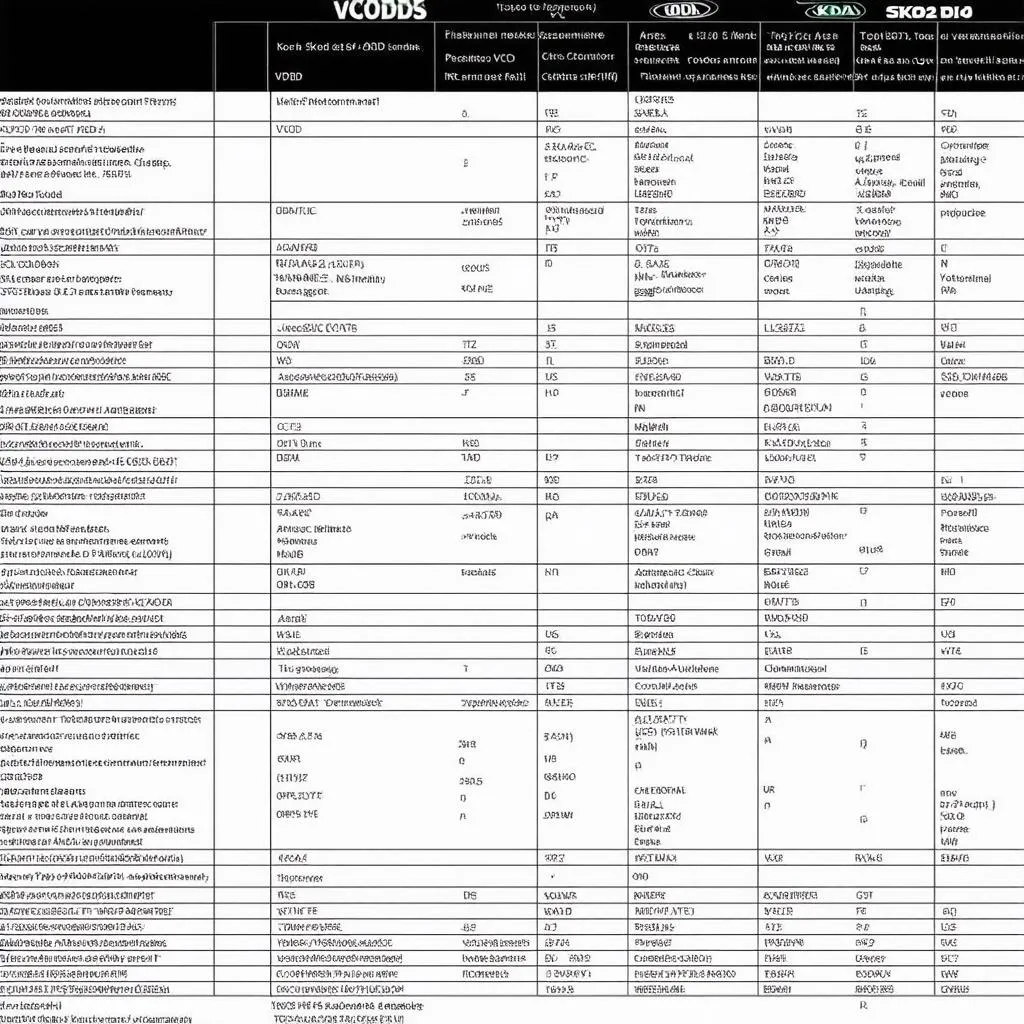 Skoda Diagnostics Tools