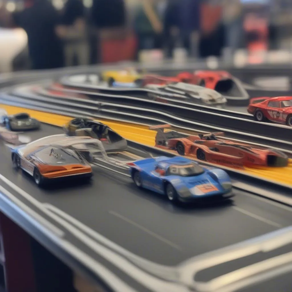 AFX 124 Scale Slot Car Set