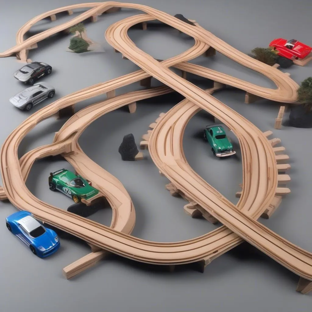 Slot car set