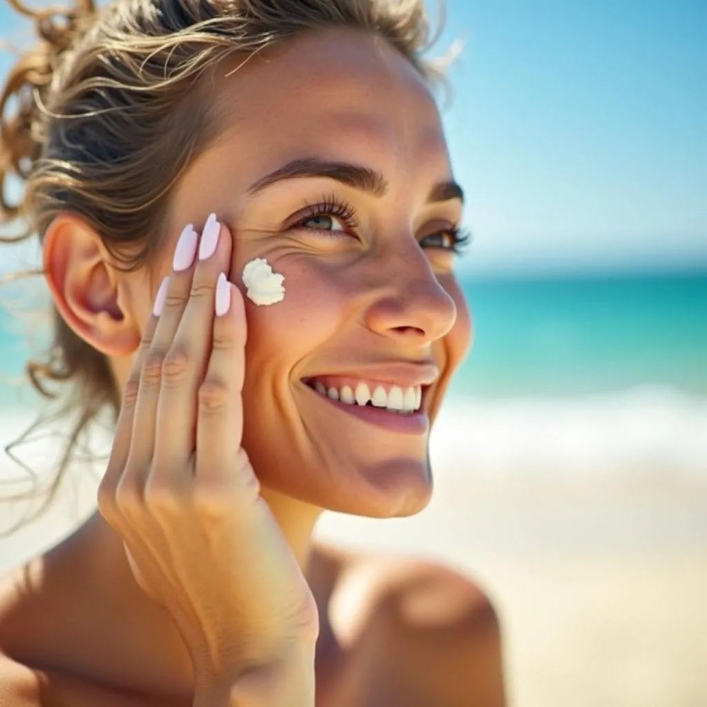 Sunscreen protection for skin