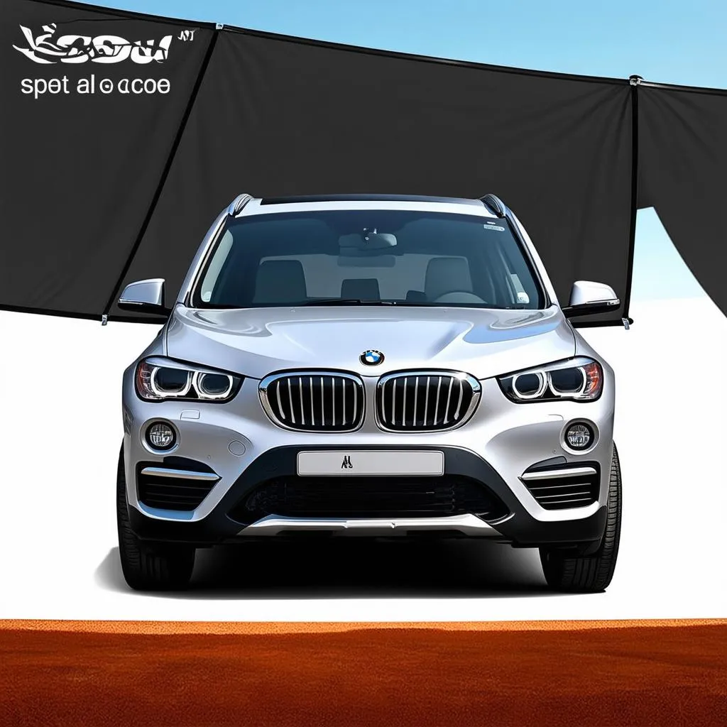 BMW X1 sunshade