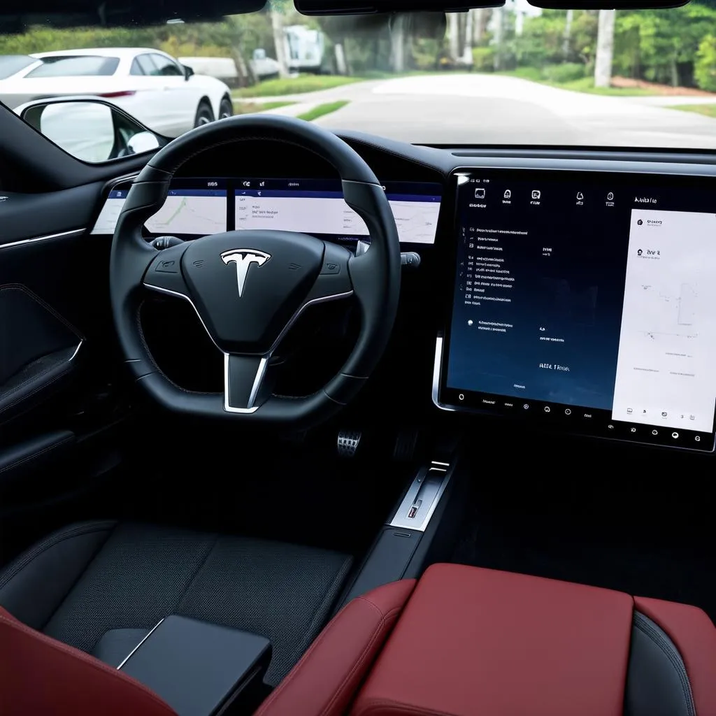 Tesla Model X Interior