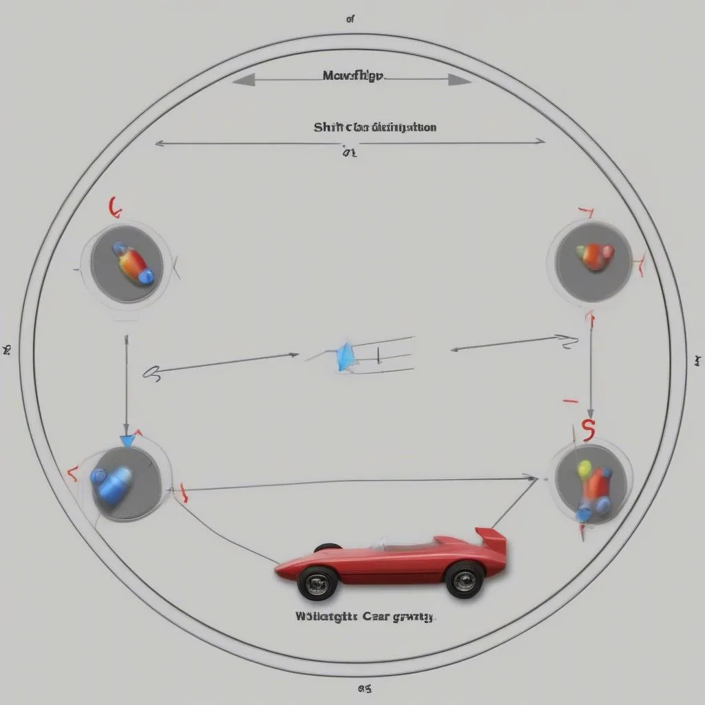 Toy car flip mechanics