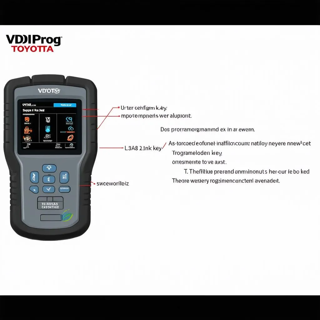 Toyota Key Programming Interface