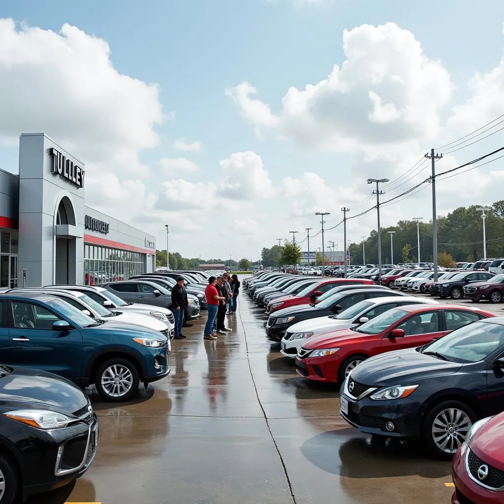 Tulley Automotive Group Used Car Lot