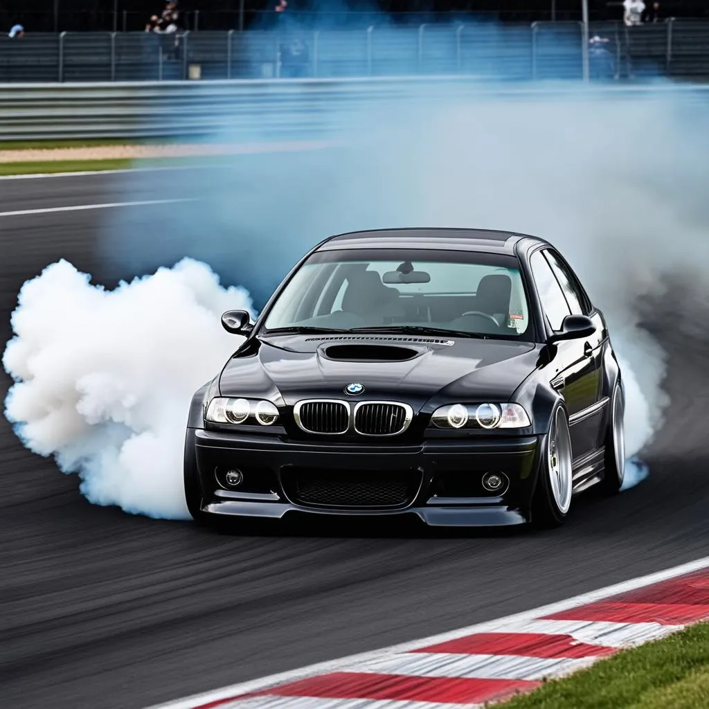 Turbocharged E46 M3 on Track