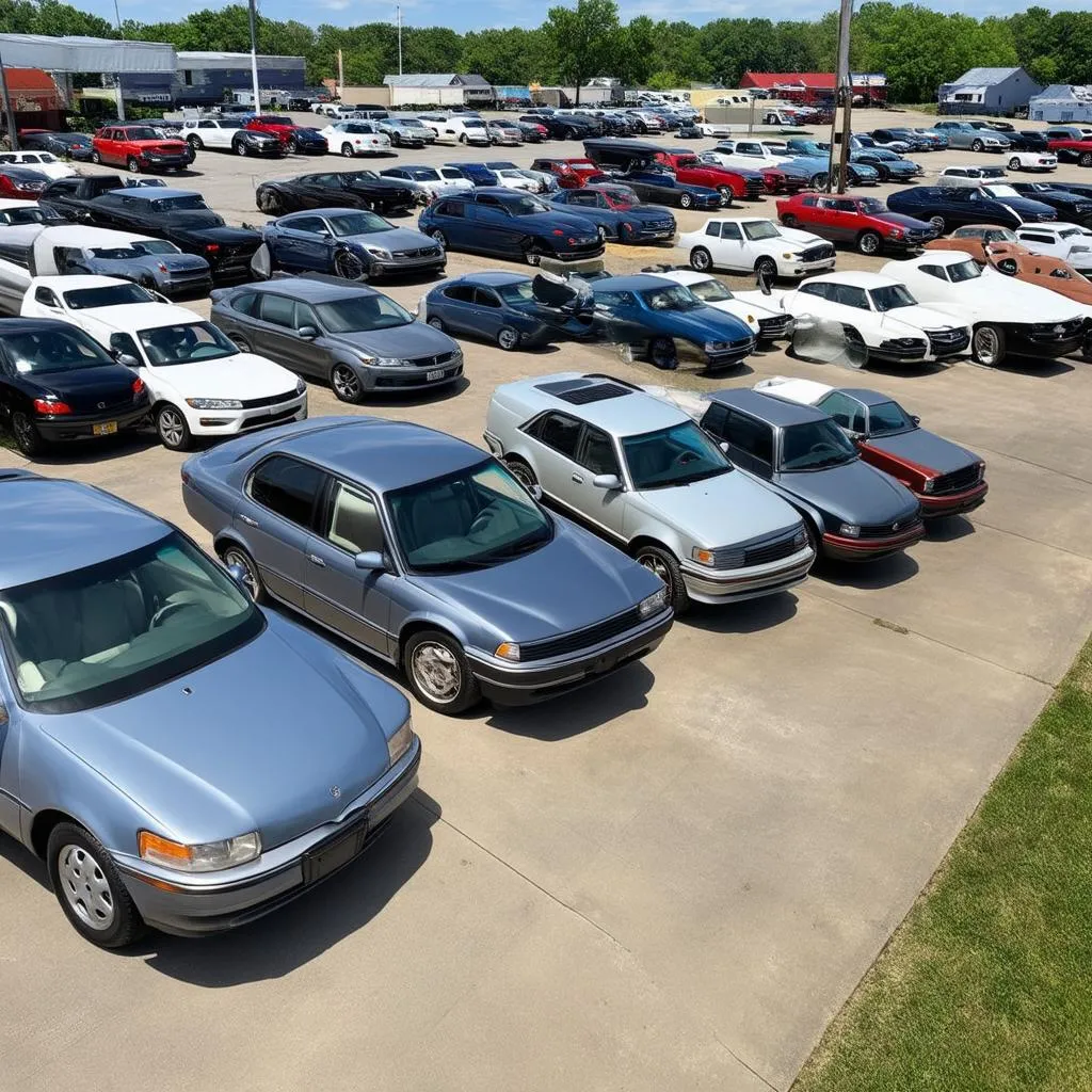 Used car lot