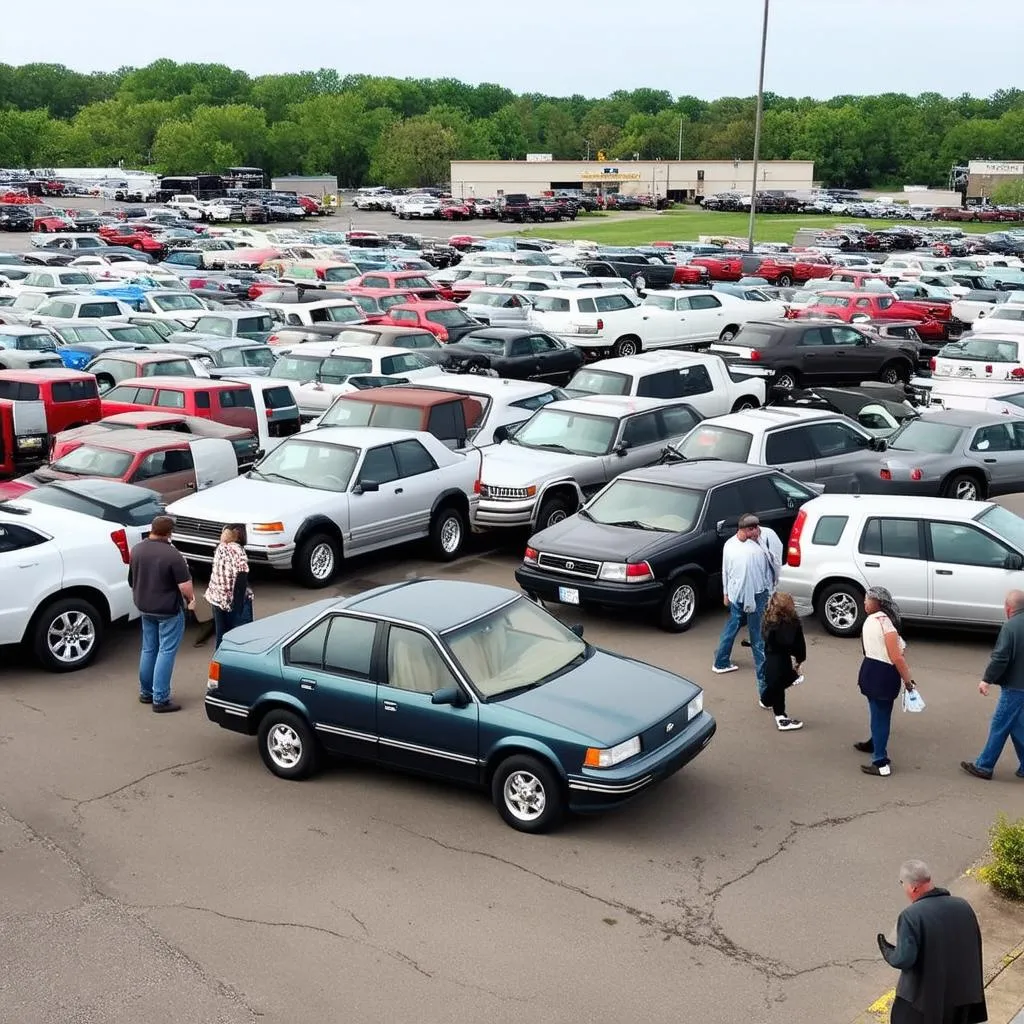 Used Car Lot in Ames