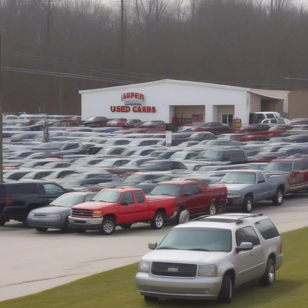 Used Car Lot in Jasper, Indiana