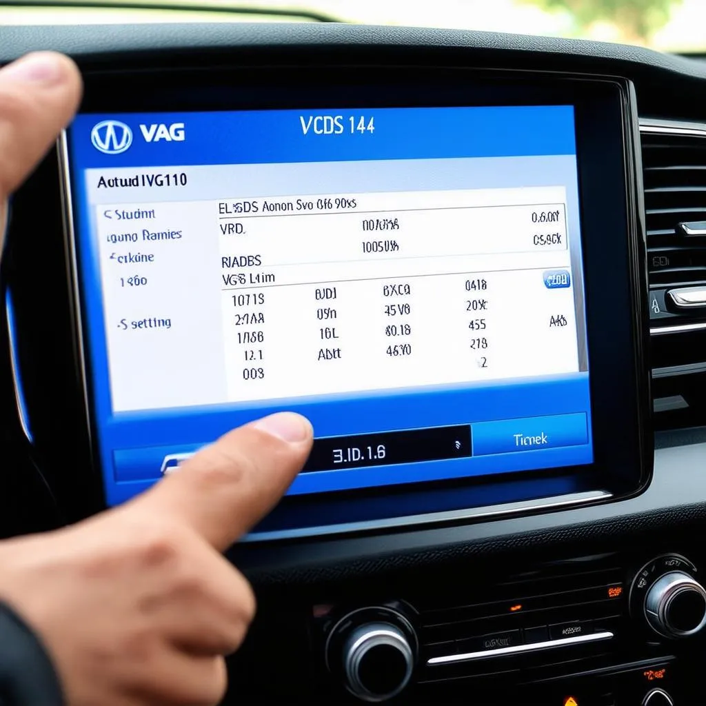 Vag VCDS 14.10 interface